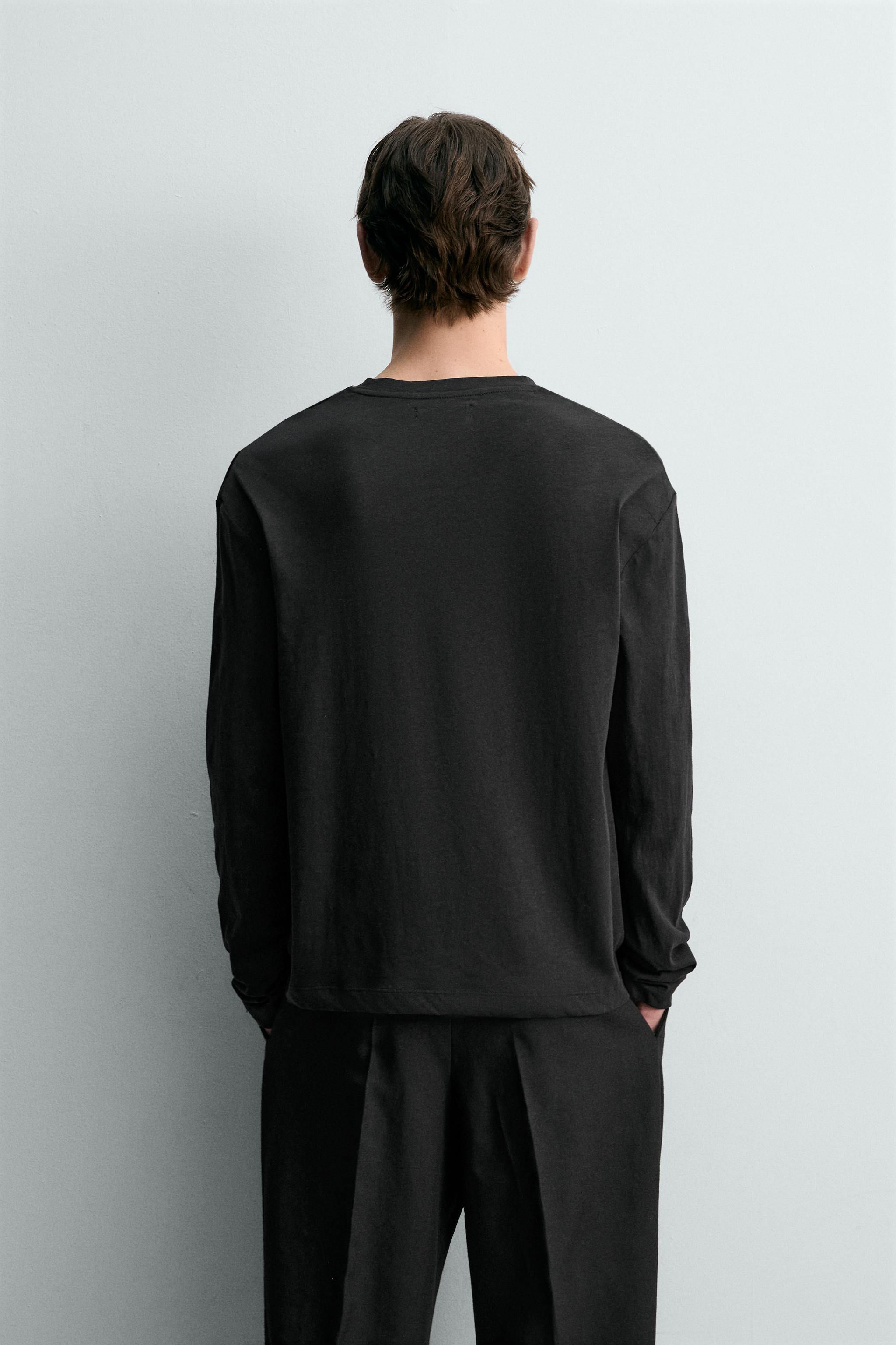 COTTON LINEN BLEND T-SHIRT